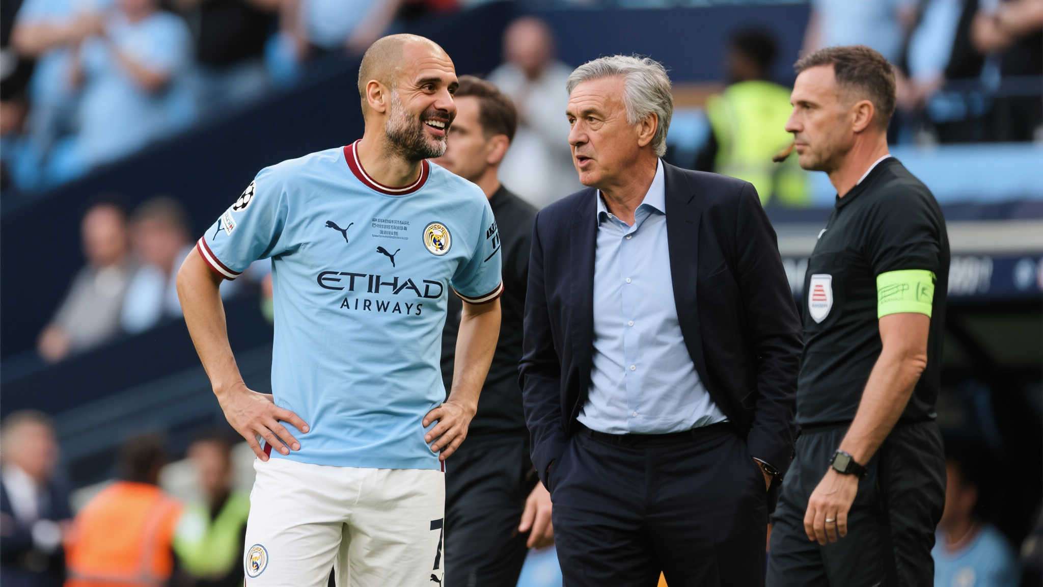 瓜帅幽默表示:安切洛蒂离开皇马会让人轻松不少 随着欧洲足球的竞争日益激烈,各大主帅之间的较量成为